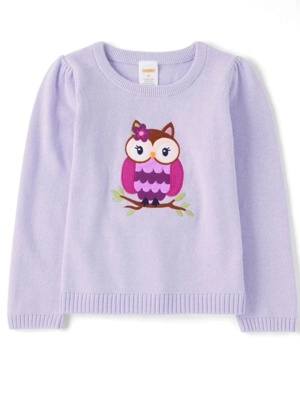 Gymboree Girls ‘Magical Meadow’ Purple Sweater and Pant Set Size 6
